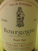 翠舍黛酒莊黑皮諾紅葡萄酒(Domaine Truchetet Bourgogne Pinot Noir, Burgundy, France)