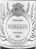 懷德克蘭斯酒莊皮諾塔吉紅葡萄酒(Wildekrans Pinotage, Bot River, South Africa)