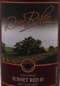 多塞·羅伯斯酒莊日落干紅葡萄酒(Doce Robles Winery Sunset Red IV, Paso Robles, USA)