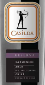 阿格萊卡西爾達(dá)珍藏佳美娜干紅葡萄酒(De Aguirre Bodegas Vinedos Casilda Reserve Carmenere, Maule Valley, Chile)