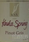 庫卡之春灰皮諾干白葡萄酒(Keuka Spring Vineyards Pinot Gris, Finger Lakes, USA)