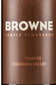 布朗家族貢品混釀紅葡萄酒(Browne Family Vineyards Tribute Red Blend, Columbia Valley, USA)