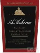安德森酒莊理查德錢伯斯園赤霞珠干紅葡萄酒(S. Anderson Richard Chambers Vineyard Cabernet Sauvignon, Stags Leap District, USA)