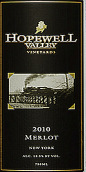 霍普韋爾谷酒莊梅洛干紅葡萄酒(Hopewell Valley Vineyards Merlot, New Jersey, USA)