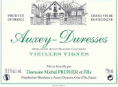 普諾尼父女酒莊（歐克賽-迪雷斯村）老藤白葡萄酒(Domaine Michel Prunier et Fille Vieilles Vignes, Auxey-Duresses, France)