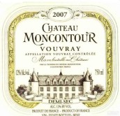 蒙孔图酒庄半干型白葡萄酒(Chateau Moncontour Demi-Sec, Vouvray, France)