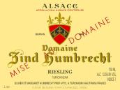 鴻布列什酒莊圖克汗雷司令白葡萄酒(Domaine Zind-Humbrecht Turckheim Riesling, Alsace, France)