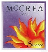 麥克雷熱風(fēng)干紅葡萄酒(McCrea Cellars Sirocco, Yakima Valley, USA)