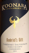 庫那拉酒莊安比爾赤霞珠干紅葡萄酒(Koonara Ambriel's Gift Cabernet Sauvignon, Coonawarra, Australia)