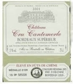 科梅勒莊園紅葡萄酒(Chateau Cru Cantemerle, Bordeaux Superieur, France)