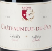 羅納巴河多教皇新堡紅葡萄酒(Chateau Mas Neuf Rhone Paradox Maurel-Luc Baudet, Chateauneuf-Du-Pape, France)