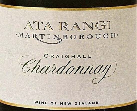 Ata Rangi Craighall Chardonnay, Martinborough, New Zealand-新天地