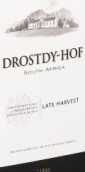 喬斯蒂晚收甜白葡萄酒(Drostdy Hof Late Harvest, Stellenbosch, South Africa)