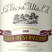 橡樹河畔890特級(jí)珍藏干紅葡萄酒(La Rioja Alta  S.A. Gran Reserva 890, Rioja, Spain)