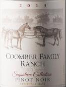 庫姆伯酒莊署名收藏黑皮諾干紅葡萄酒(Coomber Family Ranch Signature Collection Pinot Noir, Central Coast, USA)