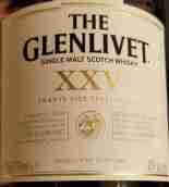 格蘭威特25年陳釀單一麥芽蘇格蘭威士忌(The Glenlivet XXV 25 Years of Age Single Malt Scotch Whisky, Speyside, UK)