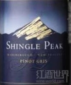 馬騰山谷圓石山峰灰皮諾干白葡萄酒(Matua Valley Shingle Peak Pinot Gris, Marlborough, New Zealand)