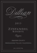 狄里安酒莊珍藏仙粉黛干紅葡萄酒(Dillian Wines Reserve Zinfandel, Shenandoah Valley, USA)