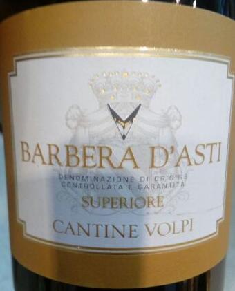 cantine volpi barbera dasti superiore docg, piedmont, italy