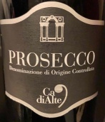 卡迪阿爾特普洛賽克起泡酒(Ca' di Alte Prosecco, Veneto, Italy)