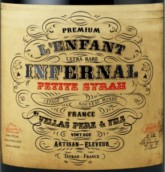 韋拉斯父子酒莊壞小孩小西拉紅葡萄酒(Vellas Pere & Flis L'Enfant Infernal Petite Syrah, France)