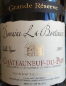 布提尼埃爾酒莊教皇新堡特級珍藏紅葡萄酒(Domaine La Boutiniere Grande Reserve, Chateauneuf-du-Pape, France)