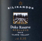 凱利卡努·公爵歌海娜干紅葡萄酒(Kilikanoon The Duke Grenache, Clare Valley, Australia)