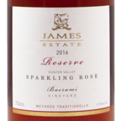 詹姆士酒莊珍藏桃紅起泡酒(James Estate Reserve Sparkling Rose, Hunter Valley, Australia)