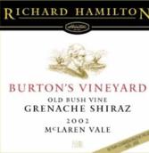 理查德·漢密爾頓酒莊老藤歌海娜-設(shè)拉子紅葡萄酒(Richard Hamilton Burton's Vineyard Old Bush Vines Grenache - Shiraz, McLaren Vale, Australia)