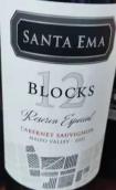 圣艾瑪十二部落珍藏赤霞珠紅葡萄酒(Santa Ema 12 Blocks Reserve Cabernet Sauvignon, Maipo Valley, Chile)