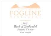 霧線仙粉黛桃紅葡萄酒(Fogline Vineyards Rose of Zinfandel, Sonoma County, USA)