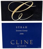 賽琳酒莊索諾瑪西拉干紅葡萄酒(Cline Cellars Sonoma County Syrah, California, USA)