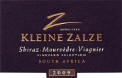 柯林茨葡萄園精選西拉-慕合懷特-維歐尼干紅葡萄酒(Kleine Zalze Vineyard Selection Shiraz - Mourvedre - Viognier, Stellenbosch, South Africa)