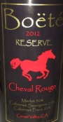 博艾特梅洛干紅葡萄酒(Boete Cheval Merlot, Carmel Valley, USA)