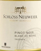 威爾城堡黑中白干白葡萄酒(Weingut Schloss Neuweier Gutsweine Blanc de Noir Trocken, Baden, Germany)