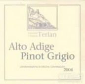 泰拉諾酒莊特蘭灰皮諾白葡萄酒(Cantina Terlano-Kellerei Terlan Classico Pinot Grigio Alto Adige, Trentino-Alto Adige, Italy)