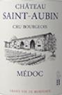 圣歐班酒莊紅葡萄酒(Chateau Saint Aubin, Medoc, France)