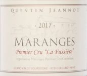 昆汀富士樂(lè)（馬朗日一級(jí)園）紅葡萄酒(Quentin Jeannot La Fussiere, Maranges Premier Cru, France)