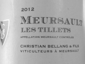 貝朗父子酒莊蒂耶（默爾索村）白葡萄酒(Christian?Bellang?et?Fils Meursault Les Tillets, Meursault, France)