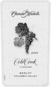 圣密夕冷溪園梅洛干紅葡萄酒(Chateau Ste. Michelle Cold Creek Vineyard Merlot, Columbia Valley, USA)