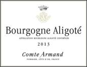 阿曼伯爵酒莊阿里高特白葡萄酒(Comte Armand Bourgogne Aligote, Burgundy, France)