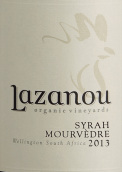 拉贊歐西拉-慕合懷特混釀干紅葡萄酒(Lazanou Organic Vineyards Syrah Mourvedre blend, Paarl, South Africa)