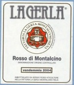 歌爾拉酒莊蒙塔希諾紅葡萄酒(La Gerla Rosso di Montalcino DOC, Tuscany, Italy)