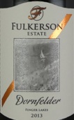 富爾克森酒莊丹菲特干紅葡萄酒(Fulkerson Winery Dornfelder, Finger Lakes, USA)