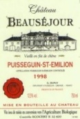 博塞莊園紅葡萄酒(Chateau Beausejour, Puisseguin-Saint-Emilion, France)