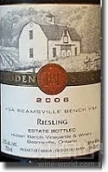 隱席酒莊系列雷司令干白葡萄酒(Hidden Bench Estate Series Riesling, Beamsville Bench, Canada)