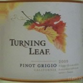 葉落珍藏灰皮諾干白葡萄酒(Turning Leaf Vineyards Reserve Pinot Grigio, California, USA)