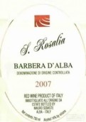 莫羅巴斯特酒莊圣羅莎莉亞巴貝拉紅葡萄酒(Mauro Sebaste Santa Rosalia Barbera d'Alba, Piedmont, Italy)