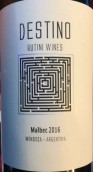 露迪尼酒莊蒂斯提諾馬爾貝克干紅葡萄酒(Rutini Wines Destino Malbec, Mendoza, Argentina)