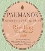 葡美奧克雷司令干白葡萄酒(Paumanok Dry Riesling, North Fork of Long Island, USA)